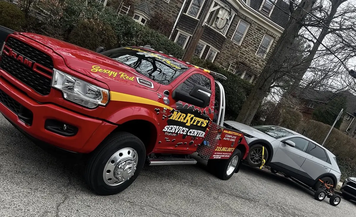 Light Duty Towing by Mr. Kitt's in Philadelphia